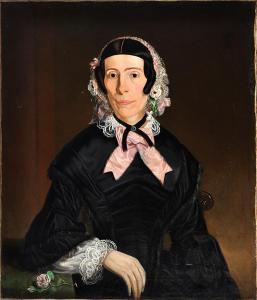 chapman h.w 1800-1800,A portrait of a lady seated,1859,Anderson & Garland GB 2016-08-09