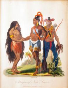 CHAPMAN John 1770-1823,INDIENS D'AMÉRIQUE DU NORD,1797,Pillon FR 2014-04-06