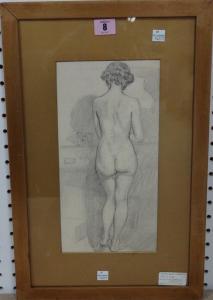 CHAPMAN Stephen 1900,Standing nude,Bellmans Fine Art Auctioneers GB 2017-05-06