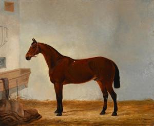 CHAPMAN W.J. 1800-1800,A horse in a stable,1859,Bellmans Fine Art Auctioneers GB 2023-09-05