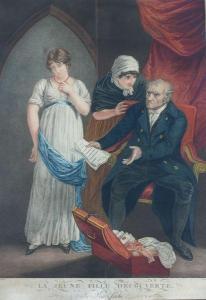 CHAPONNIER Alexandre 1753-1806,“La Jeune Fille Decouverte”,Goya Subastas ES 2010-06-10