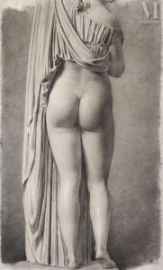 CHAPONNIER Jean Etienne 1801-1835,sculptures antiques, de maîtres, études de,1829,Millon & Associés 2023-03-17