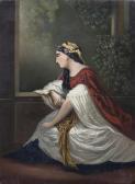 CHAPPON 1800-1800,Mournful Lady,Hindman US 2012-01-22