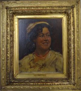CHAPTAL JEAN ANTOINE,Portrait de femme,1885,Millon & Associés FR 2018-01-31