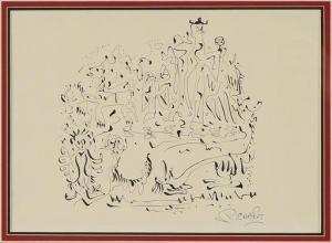 CHAPUT Roger 1909-1995,Surreal Composition,Susanin's US 2021-03-25