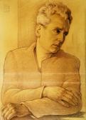 CHARALAMBOV GEORGIEV Boris 1888-1962,Ritratto d'uomo,1945,Capitolium Art Casa d'Aste IT 2010-11-16