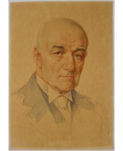 CHARALAMBOV GEORGIEV Boris 1888-1962,Ritratto di gentiluomo,1933,Eurantico IT 2022-04-04