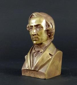 CHARDIGNY Pierre Joseph 1794-1866,Büste von Frédéric Chopin,1854,Zeller DE 2021-06-23