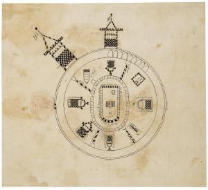 CHARDIN JEAN,A MAP OF THE PROPHET'S TOMB AT MEDINA,Sotheby's GB 2012-10-03