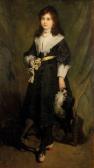 CHARLEMONT Eduard,A full length portrait of the Hon. Alice de Worms ,1873,Duke & Son 2019-10-17