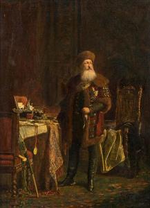 CHARLEMONT Eduard 1848-1906,Russian aristocrat,1872,im Kinsky Auktionshaus AT 2016-10-19