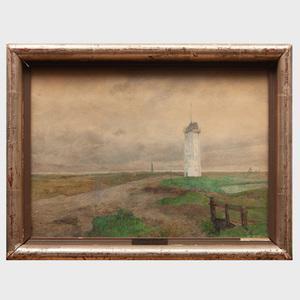 CHARLEMONT Hugo 1850-1939,Lighthouse,Stair Galleries US 2019-07-19