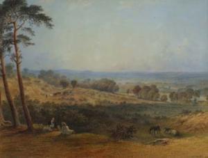 CHARLES J.F 1900-1900,Hampstead Heath towards Harrow,1852,Peter Wilson GB 2010-09-08