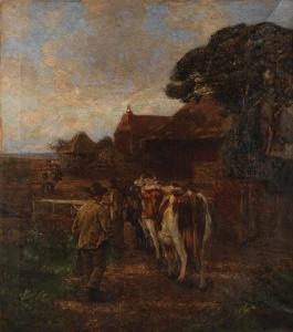 CHARLES James 1851-1906,Bringing in the cattle,Bonhams GB 2023-09-28