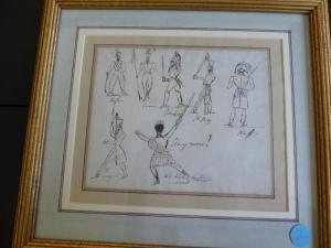Charles John Kemeys Tynte 1800-1882,Sketch of soldiers in different uniforms,Cheffins GB 2017-07-12