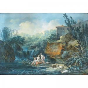 CHARLES SANTOIRE DE VARENNE 1763-1834,LES BAIGNEUSES,1797,Sotheby's GB 2008-06-25