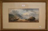 CHARLES W,Coastal View with Birds on a Rock Formation,1872,Tooveys Auction GB 2009-09-08