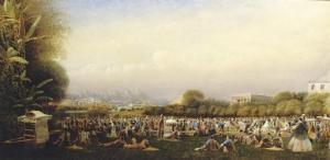 Charles William Andrewes,The Parade Ground, by Murray Barracks, Hong Kong, ,Christie's 2007-09-26