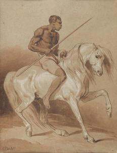 CHARLET Nicolas Toussaint 1792-1845,A warrior on horseback,Bonhams GB 2019-04-10