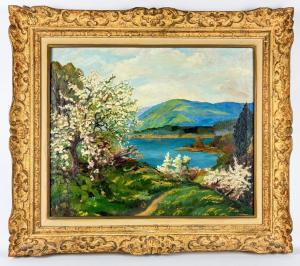 CHARLOT Louis 1878-1951,Vue de bord de mer,AUCTIE'S FR 2023-12-21