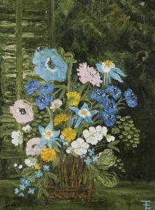 CHARLSTORE Elizabeth 1900-1900,Bright Floral,Hindman US 2011-01-19