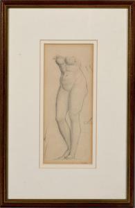 CHARLTON George John 1899-1979,nude study of a female form,Tring Market Auctions GB 2018-11-23