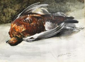 CHARLTON J W,Dead Pheasant,1910,Gilding's GB 2015-10-06