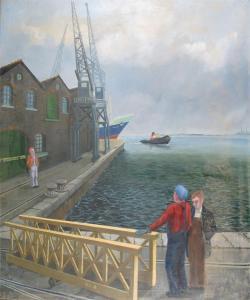 CHARLTON Lionel 1900,Southampton Docks,Woolley & Wallis GB 2008-07-16