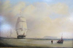 Charlton William Henry,The frigate Kent of West Hartlepool,Tring Market Auctions 2020-09-18
