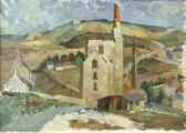 CHARMAN Clifford 1910-1992,English town and village landscape,1954,Ewbank Auctions GB 2021-03-25