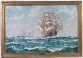 CHARMAN Rodney 1944,The Ariel and The Post ship Scotia,1876,Burstow and Hewett GB 2017-11-22