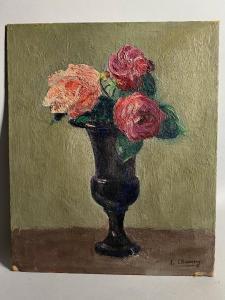CHARMY Émilie 1878-1974,Bouquet de roses.,Sadde FR 2023-04-28