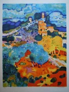 CHARON Guy 1927-2021,Village provencal,Deburaux & Associ FR 2010-11-06