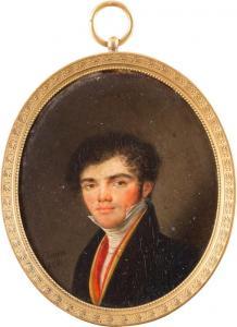 CHARON Louis François,PORTRAIT OF A YOUNG GENTLEMAN,1824,Hargesheimer Kunstauktionen 2018-04-27