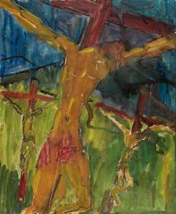 CHAROUX Siegfried 1896-1967,Good Friday,1960,im Kinsky Auktionshaus AT 2020-06-25