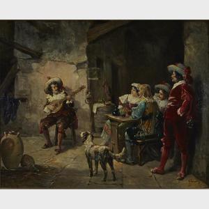 CHARPENTIER Jean Baptiste 1779-1835,JOVIAL TAVERN SCENE,Waddington's CA 2014-10-13