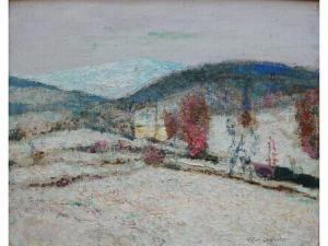 CHARRETON Victor 1864-1936,Paysage de neige,France Encheres Art SARL FR 2009-06-07