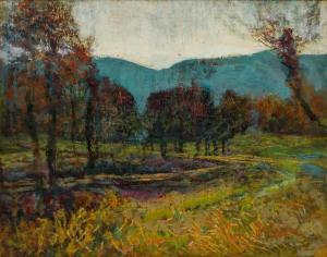 CHARRETON Victor 1864-1936,Spring Landscape,Shannon's US 2024-01-18