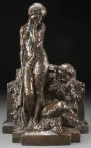 CHARTIER Albert L 1898-1992,Pan with His Muse,Jackson's US 2015-11-17