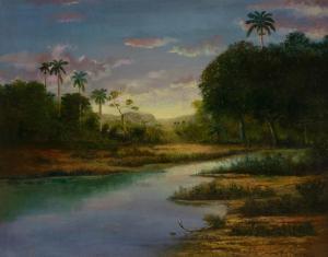 CHARTRAND Esteban, Philippe 1824-1884,Cuban Landscape,William Doyle US 2023-05-03