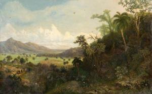 CHARTRAND Esteban, Philippe 1824-1884,Vue de l' île de Cuba,Aguttes FR 2020-12-10