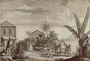 CHARVET Jean Gabriel 1750-1829,Gli amanti Paul e Virginie sull’’’’isola di Ma,1829,Palais Dorotheum 2007-12-11