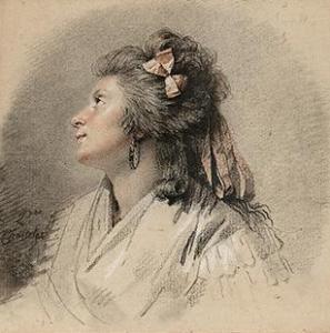 CHASSELAT Pierre 1753-1814,Portrait de femme de profil,Fraysse FR 2021-04-01