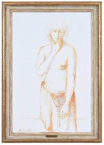 CHATOV Constantin 1904-1993,Nude,Brunk Auctions US 2021-10-22