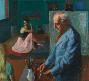 CHATOV Constantin 1904-1993,THE ARTIST AND MODELS,Charlton Hall US 2013-09-06