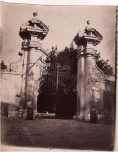 CHAUFFOURIER Gustavo Eugenio,Porte; Villa Ludovisi près de Rome,1865,Yann Le Mouel 2019-03-22