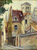 CHAUMEAU FERDINAND 1885-1950,"Dijon, the Three Bell Towers,",1936,Clars Auction Gallery 2015-03-22