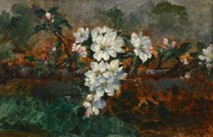 CHAUT Théodore 1800-1900,Fleurs au jardin,Lasseron et Associees FR 2014-04-17