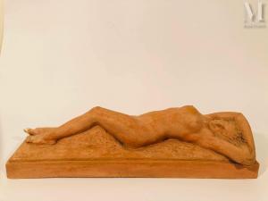 CHAUVIN Jean Louis 1889-1976,femme nue allongée,Millon & Associés FR 2022-02-16