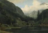 CHAVANNES Alfred 1836-1894,Maderanertal in der Schweiz.,Galerie Koller CH 2006-12-04